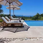 וילה Elaiopetra Kefalonia - Stonehouse Hideaway With Pool - Modern Luxury With Serene Sea And Mountain Views