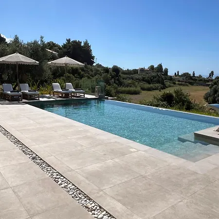 וילה Elaiopetra Kefalonia - Stonehouse Hideaway With Pool - Modern Luxury With Serene Sea And Mountain Views *