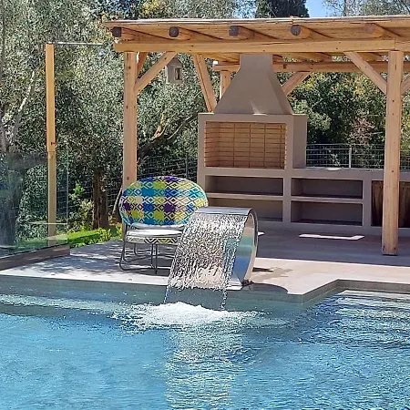 Elaiopetra Kefalonia - Stonehouse Hideaway With Pool - Modern Luxury With Serene Sea And Mountain Views Μεταξάτα