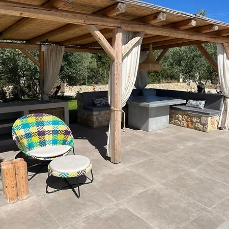 Βίλα Elaiopetra Kefalonia - Stonehouse Hideaway With Pool - Modern Luxury With Serene Sea And Mountain Views Μεταξάτα