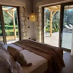 Villa Elaiopetra Kefalonia - Stonehouse Hideaway With Pool - Modern Luxury With Serene Sea And Mountain Views