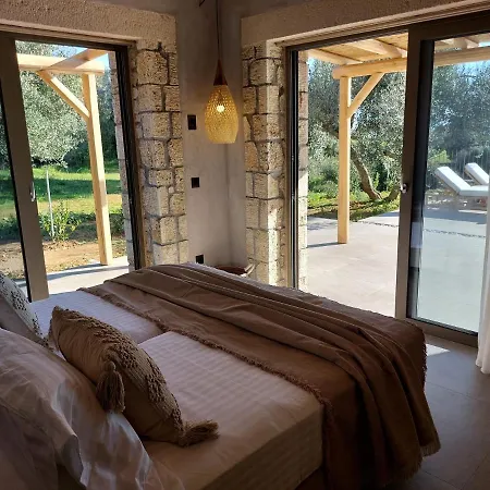 빌라 Elaiopetra Kefalonia - Stonehouse Hideaway With Pool - Modern Luxury With Serene Sea And Mountain Views