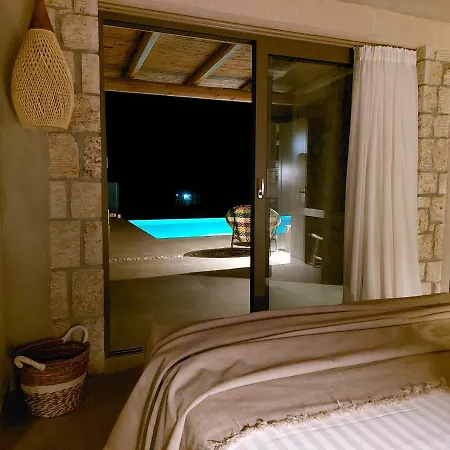 Elaiopetra Kefalonia - Stonehouse Hideaway With Pool - Modern Luxury With Serene Sea And Mountain Views Metaxáta