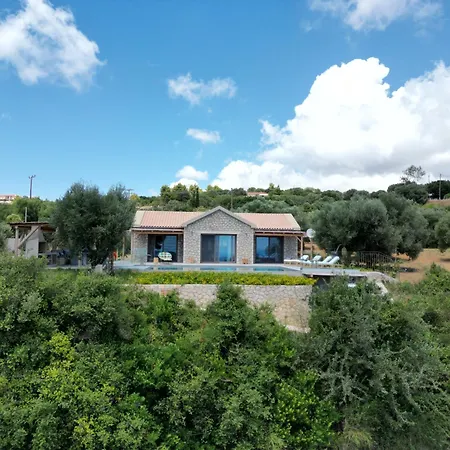 Villa Elaiopetra Kefalonia - Stonehouse Hideaway With Pool - Modern Luxury With Serene Sea And Mountain Views