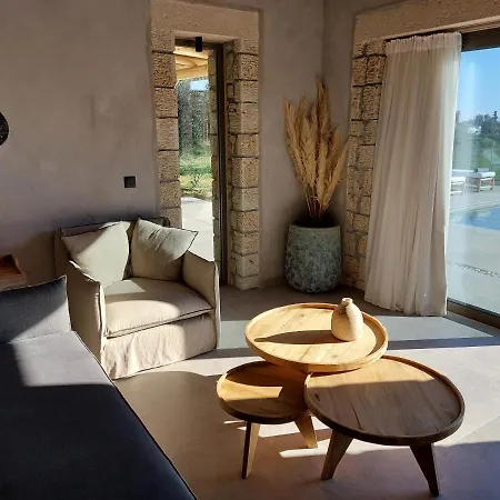 Willa Elaiopetra Kefalonia - Stonehouse Hideaway With Pool - Modern Luxury With Serene Sea And Mountain Views